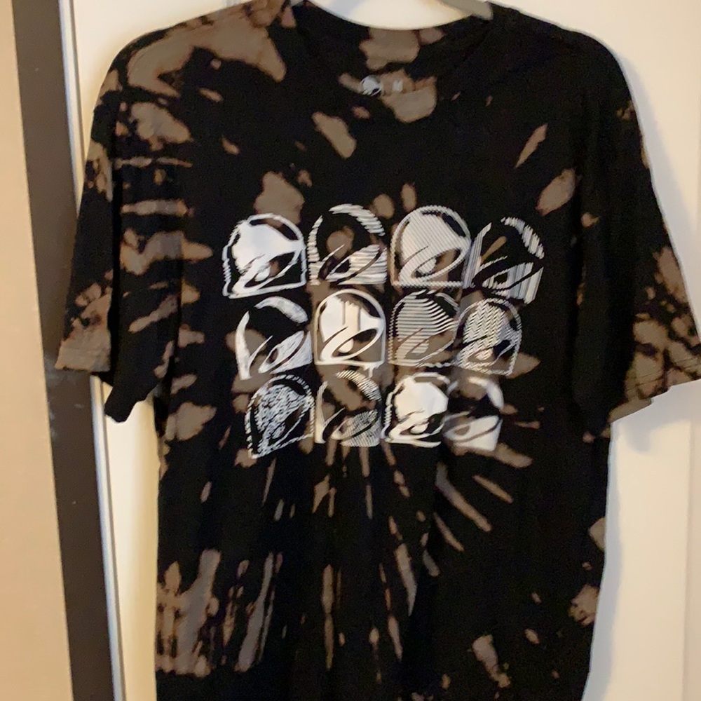 Taco Bell Bleach tie dye T-shirt